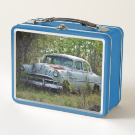 Vintage bil lunch box
