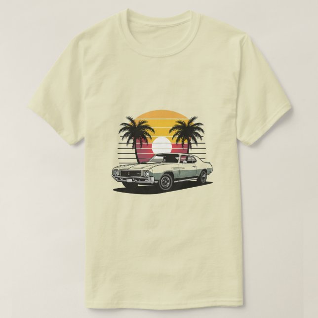 Vintage bil t shirt (Design framsida)