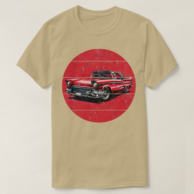 Vintage bil t shirt (Design framsida)