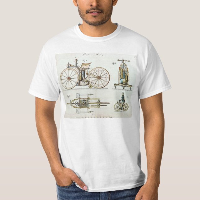 Vintage bil tee shirt (Framsida)