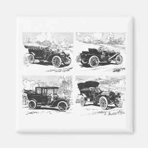 Vintage bilar magnet