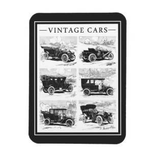 Vintage bilar magnet