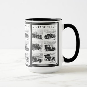 Vintage bilar mugg