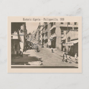 Vintage bild, Algeriet Filippinerna 1930 Vykort