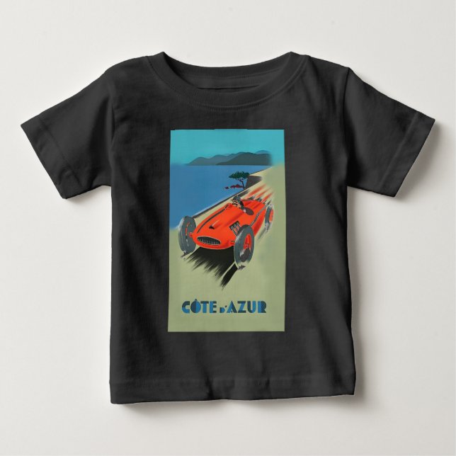 Vintage Biltävling T-shirt (Framsida)