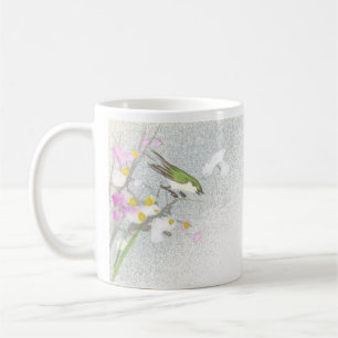 Vintage Bird Asian Stil Kaffemugg