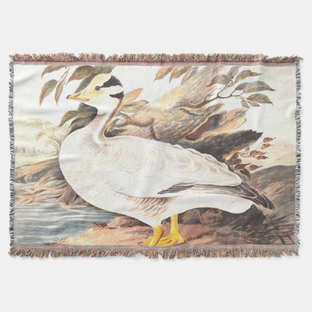 Vintage Bird Elizabeth Gwillim Pub-head goose Filt (Framsidan)