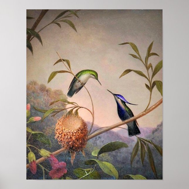 Vintage Bird Poster (Framsidan)