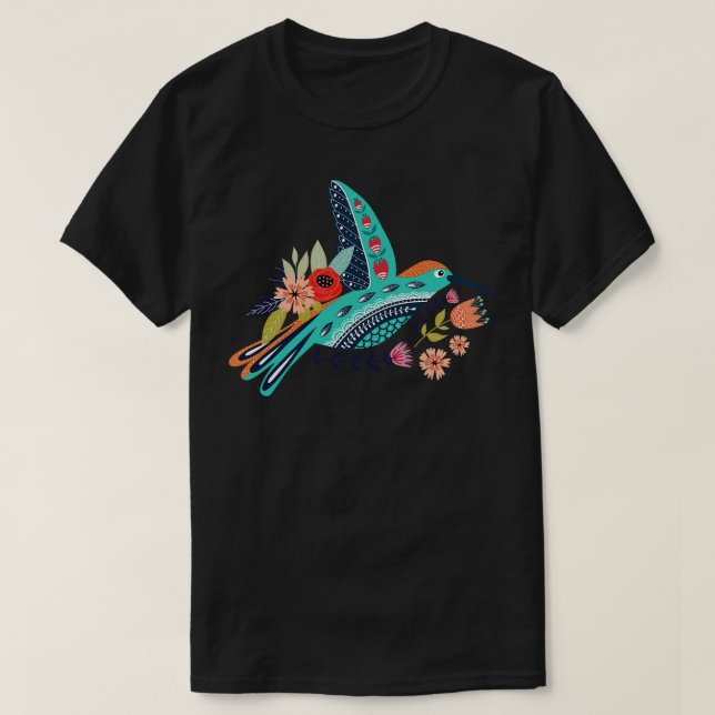 Vintage Bird T Shirt (Design framsida)