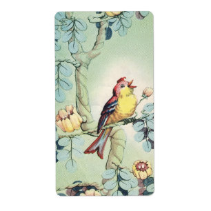 Vintage Birdie Fraktsedel