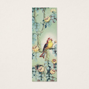 Vintage Birdie Litet Visitkort