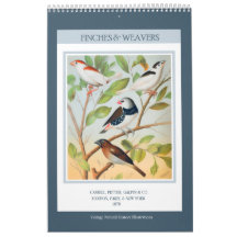 Vintage Birds - Finches and Weavers 2026