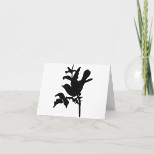 Vintage Birds Tack Kort