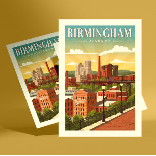 Vintage Birmingham, Alabama Vykort