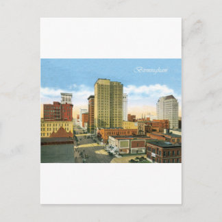 Vintage Birmingham Vykort