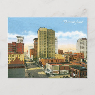 Vintage Birmingham Vykort