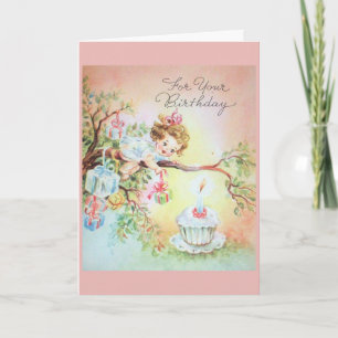 Vintage Birthday - Sweetest Surprises Kort