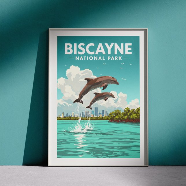 Vintage Biscayne nationalpark Poster (Skapare uppladdad)