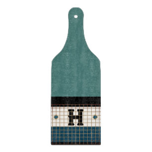Vintage Bistro Tile Turcos Monogram
