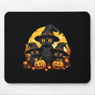 Vintage Black Cat Halloween Pumpkin Funny Cat Hall Musmatta