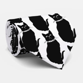 Vintage Black Cat Tote Bag Slips