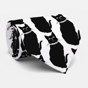 Vintage Black Cat Tote Bag Slips