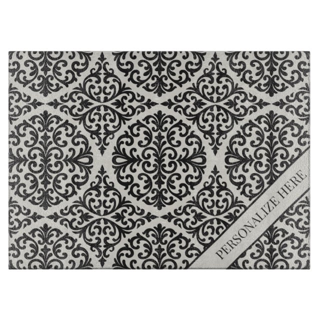 Vintage Black Damask Kitchen Design (Framsidan)