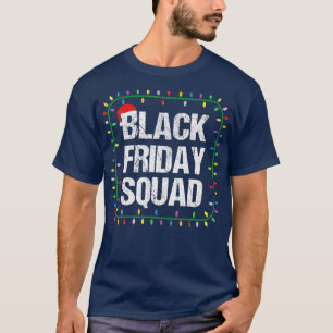 Vintage Black Fredag Square, julljus T Shirt