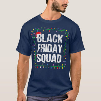 Vintage Black Fredag Square, julljus T Shirt