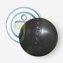 Vintage Black Gräsmatta Bowls, öppnare för Magneti