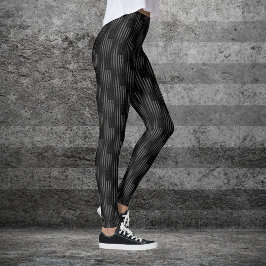 Vintage Black Grunge USA Amerikanska Flagga Mönste Leggings