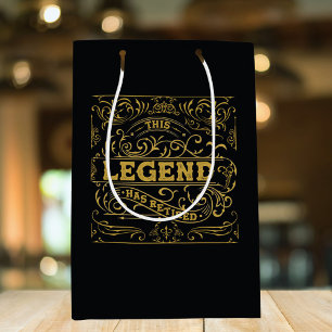 Vintage Black Guld Legend Pension