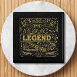 Vintage Black Guld Legend Pension Minnesask<br><div class="desc">Fira pension i stil med vår Vintage Black Guld. Den här förklaringen har tröttnat ut presentlådan i Pension. En keepy för lycklig pension!</div>