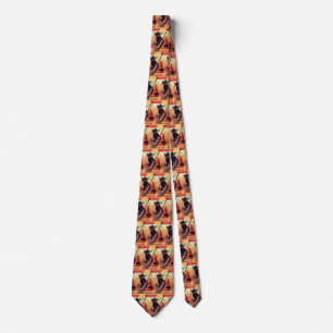 Vintage Black Halloween Cat Slips