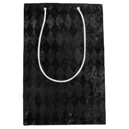 Vintage Black Harlequin