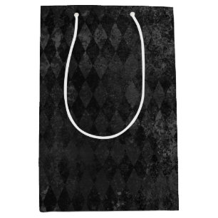 Vintage Black Harlequin