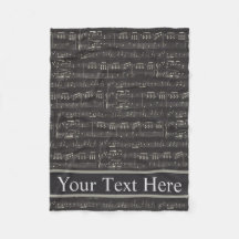 vintage Black Music Note Mönster Music Themme