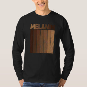 Vintage Black Pride Blm Melanin Women Manar Afro Q T Shirt