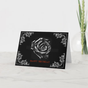 Vintage Black ro efter artD-design Kort