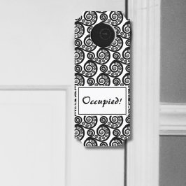 Vintage Black & White Botanical Fern Löv