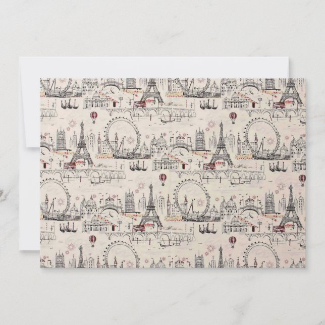 Vintage Black & White Europe Bilder (Framsida)