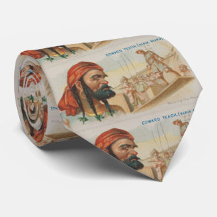 Vintage Blackbeard piratillustrationen (1888) Slips