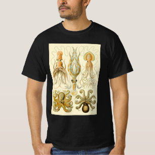 Vintage bläckfisk Gamochonia av Ernst Haeckel T Shirt