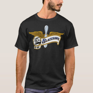 Vintage Blackhawk-design T Shirt