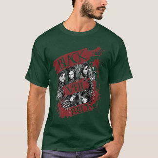 Vintage Blacks Veils Art Birds Band Music Legend 3 T Shirt