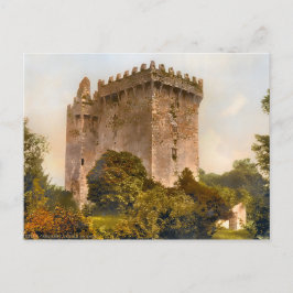 Vintage Blarney Castle Ireland Vykort