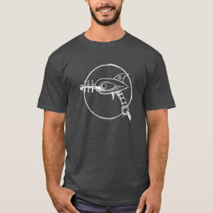 Vintage Blaster-skiss av teckning-teckningar Tshir T Shirt