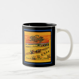 Vintage Blatz Beer Två-Tonad Mugg
