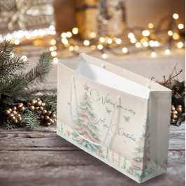 Vintage blek God jul