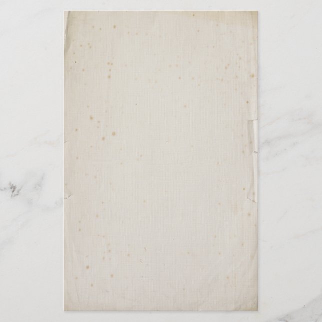 Vintage bleknad gammal bokstödpappersbrevpapper brevpapper (Framsida)